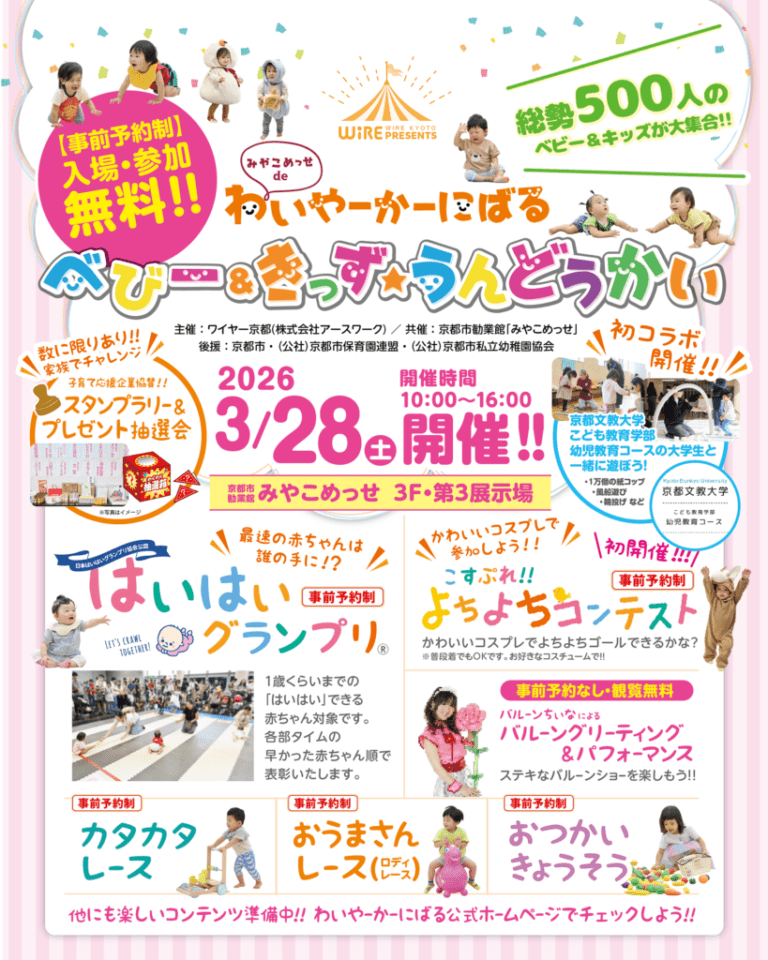 わいやーかーにばる(べびー＆きっず★うんどうかい) ×わいわい電車らんど